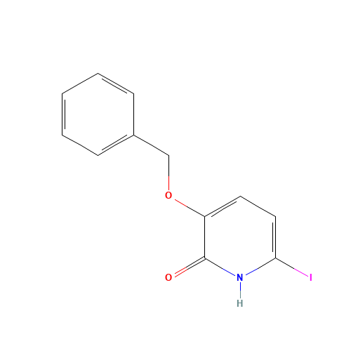 6-iodo-3-phenylmethoxy-1H-pyridin-2-one (CAS: 1333147-60-6) - Related Chemical Product