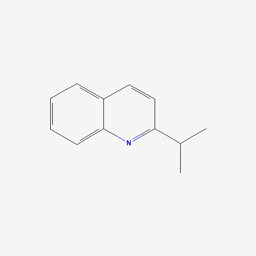 2-propan-2-ylquinoline chemical structure 2-propan-2-ylquinoline (CAS: 17507-24-3) - Chemical Structure and Molecular Formula