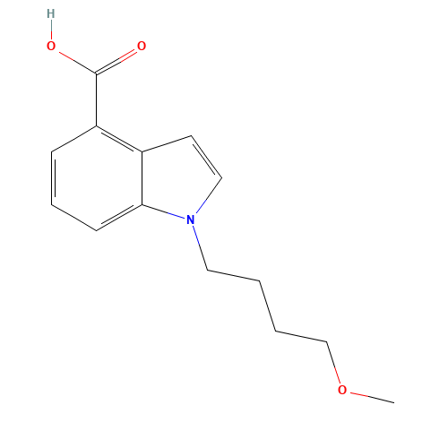 1-(4-methoxybutyl)indole-4-carboxylic acid (CAS: 1431309-43-1) - Related Chemical Product