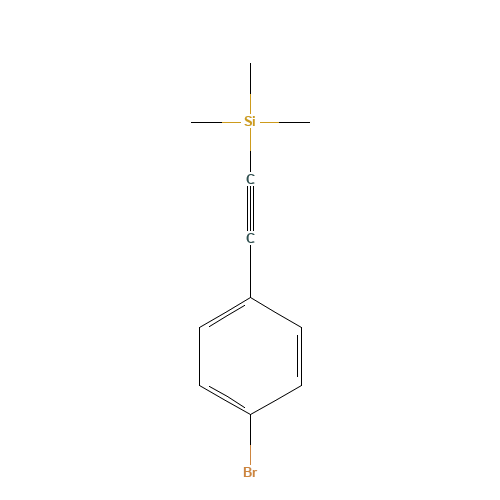 2-(4-bromophenyl)ethynyl-trimethylsilane (CAS: 16116-78-2) - Related Chemical Product