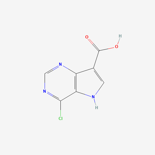 4-chloro-5H-pyrrolo[3,2-d]pyrimidine-7-carboxylic acid (CAS: 1019056-31-5) - Related Chemical Product