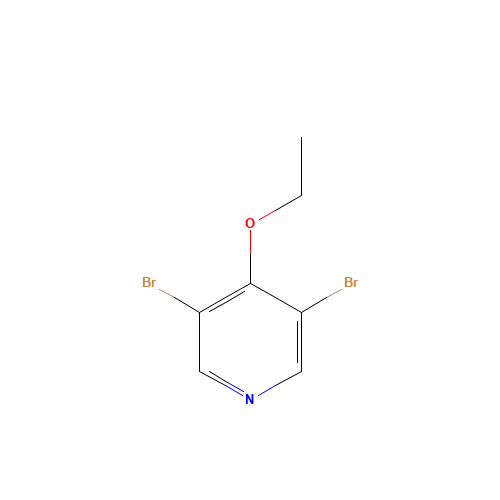 3,5-dibromo-4-ethoxypyridine (CAS: 89677-66-7) - Related Chemical Product