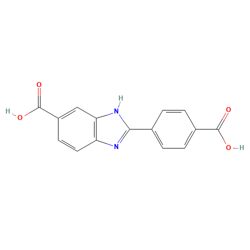 2-(4-carboxyphenyl)-3H-benzimidazole-5-carboxylic acid (CAS: 35532-08-2) - Related Chemical Product