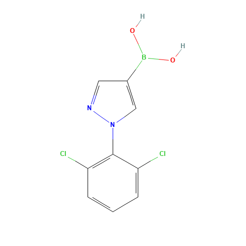 [1-(2,6-dichlorophenyl)pyrazol-4-yl]boronic acid (CAS: 1217501-45-5) - Related Chemical Product