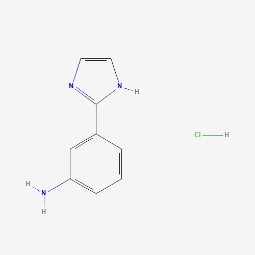 3-(1H-imidazol-2-yl)aniline;hydrochloride (CAS: 1261269-04-8) - Related Chemical Product