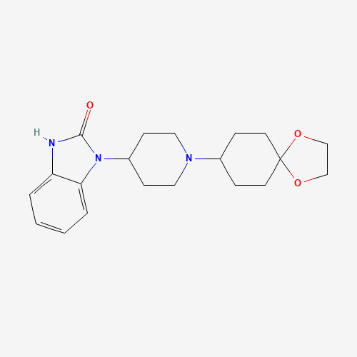 3-[1-(1,4-dioxaspiro[4.5]decan-8-yl)piperidin-4-yl]-1H-benzimidazol-2-one (CAS: 179322-04-4) - Related Chemical Product