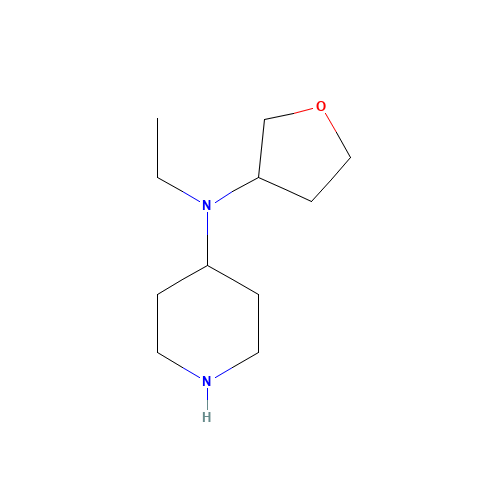 N-ethyl-N-(oxolan-3-yl)piperidin-4-amine (CAS: 1339485-61-8) - Related Chemical Product