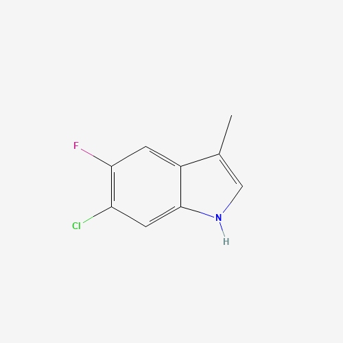 6-chloro-5-fluoro-3-methyl-1H-indole (CAS: 169673-97-6) - Related Chemical Product