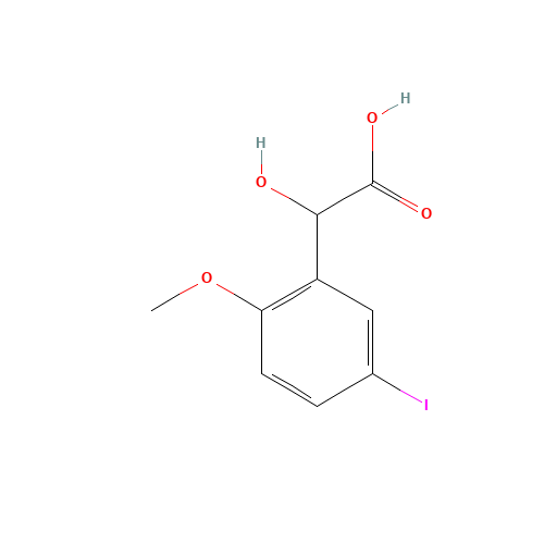 2-hydroxy-2-(5-iodo-2-methoxyphenyl)acetic acid (CAS: 863562-56-5) - Related Chemical Product