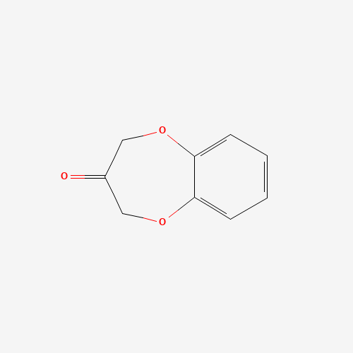 1,5-benzodioxepin-3-one (CAS: 27612-17-5) - Chemical Structure and Molecular Formula 