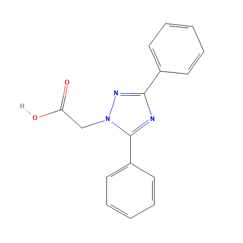 2-(3,5-diphenyl-1,2,4-triazol-1-yl)acetic acid (CAS: 1170981-94-8) - Related Chemical Product