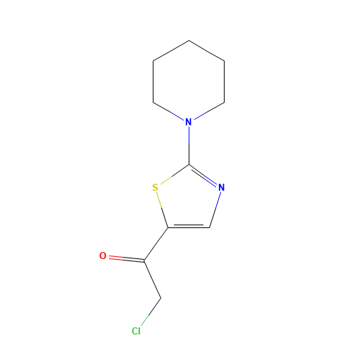 2-chloro-1-(2-piperidin-1-yl-1,3-thiazol-5-yl)ethanone (CAS: 790271-19-1) - Related Chemical Product