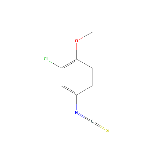 2-chloro-4-isothiocyanato-1-methoxybenzene (CAS: 23165-42-6) - Related Chemical Product