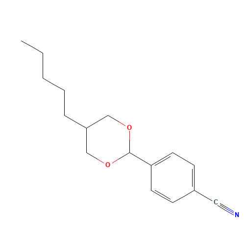 4-(5-pentyl-1,3-dioxan-2-yl)benzonitrile (CAS: 74800-62-7) - Related Chemical Product