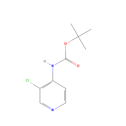tert-butyl N-(3-chloropyridin-4-yl)carbamate (CAS: 1068976-22-6) - Related Chemical Product
