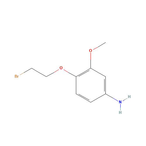 4-(2-bromoethoxy)-3-methoxyaniline (CAS: 842132-15-4) - Related Chemical Product