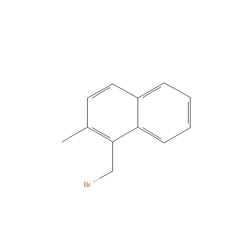 1-(bromomethyl)-2-methylnaphthalene (CAS: 61172-29-0) - Chemical Structure and Molecular Formula 