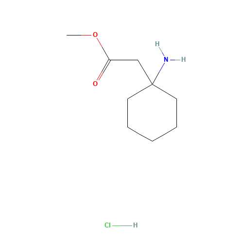 methyl 2-(1-aminocyclohexyl)acetate;hydrochloride (CAS: 1016258-17-5) - Related Chemical Product