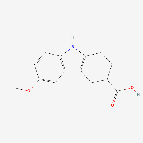 6-methoxy-2,3,4,9-tetrahydro-1H-carbazole-3-carboxylic acid (CAS: 59964-95-3) - Related Chemical Product
