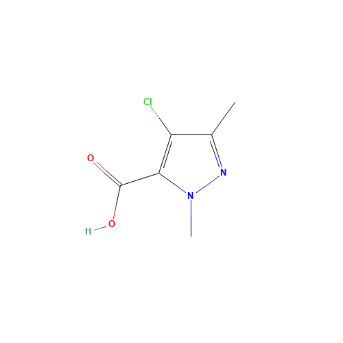 4-chloro-2,5-dimethylpyrazole-3-carboxylic acid (CAS: 98198-65-3) - Related Chemical Product