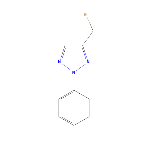 4-(bromomethyl)-2-phenyltriazole (CAS: 41425-60-9) - Related Chemical Product