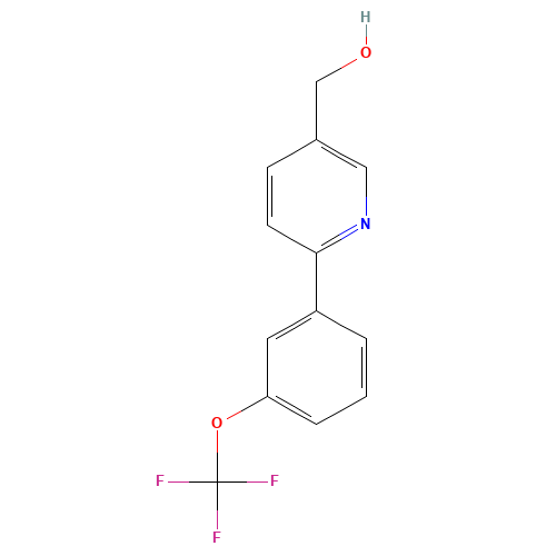 [6-[3-(trifluoromethoxy)phenyl]pyridin-3-yl]methanol (CAS: 197847-92-0) - Related Chemical Product