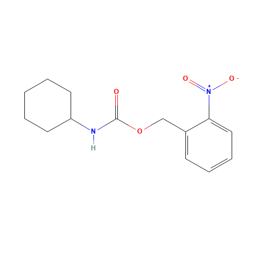 (2-nitrophenyl)methyl N-cyclohexylcarbamate (CAS: 119137-03-0) - Related Chemical Product
