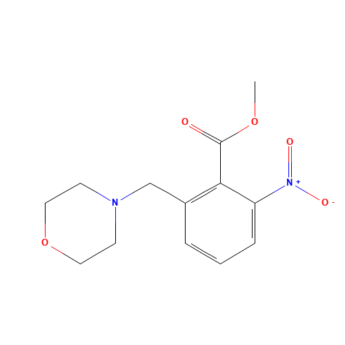 methyl 2-(morpholin-4-ylmethyl)-6-nitrobenzoate (CAS: 870280-79-8) - Related Chemical Product