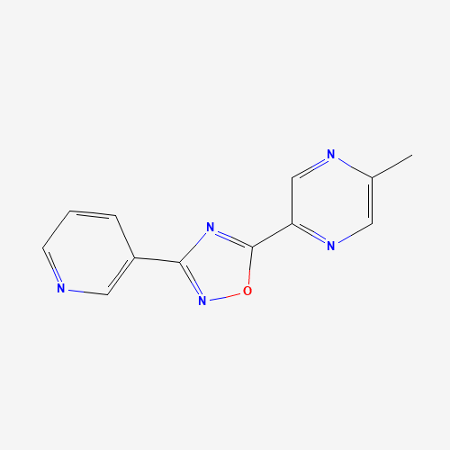 5-(5-methylpyrazin-2-yl)-3-pyridin-3-yl-1,2,4-oxadiazole (CAS: 1033724-11-6) - Related Chemical Product
