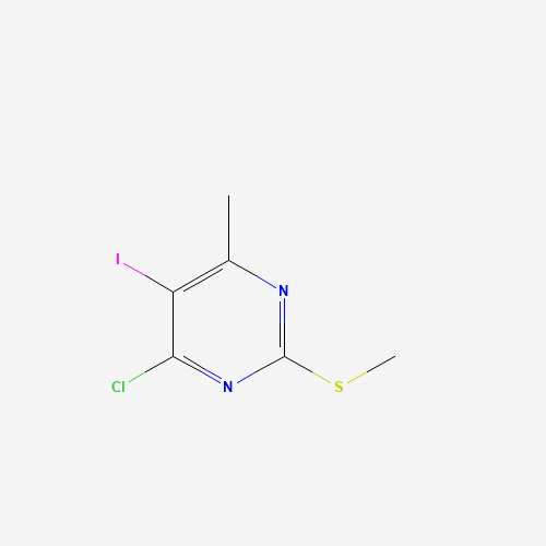 4-chloro-5-iodo-6-methyl-2-methylsulfanylpyrimidine (CAS: 111079-18-6) - Related Chemical Product