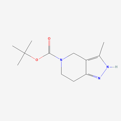 tert-butyl 3-methyl-2,4,6,7-tetrahydropyrazolo[4,3-c]pyridine-5-carboxylate (CAS: 733757-77-2) - Related Chemical Product