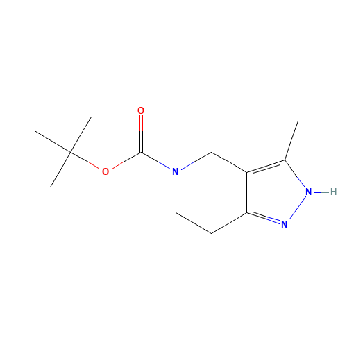 tert-butyl 3-methyl-2,4,6,7-tetrahydropyrazolo[4,3-c]pyridine-5-carboxylate (CAS: 733757-77-2) - Related Chemical Product