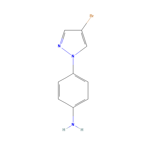 4-(4-bromopyrazol-1-yl)aniline (CAS: 681441-17-8) - Related Chemical Product