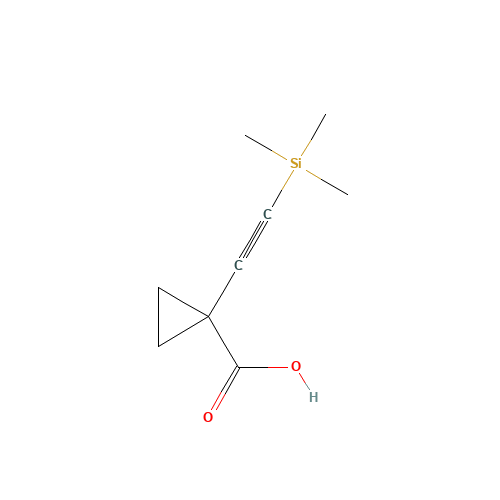 1-(2-trimethylsilylethynyl)cyclopropane-1-carboxylic acid (CAS: 1268810-07-6) - Related Chemical Product