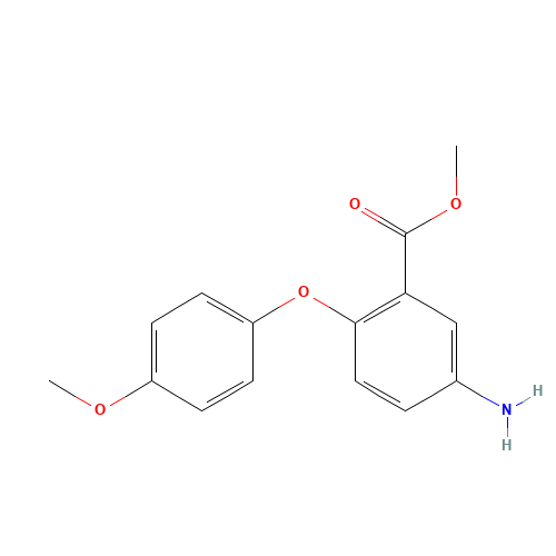 methyl 5-amino-2-(4-methoxyphenoxy)benzoate (CAS: 288151-75-7) - Related Chemical Product