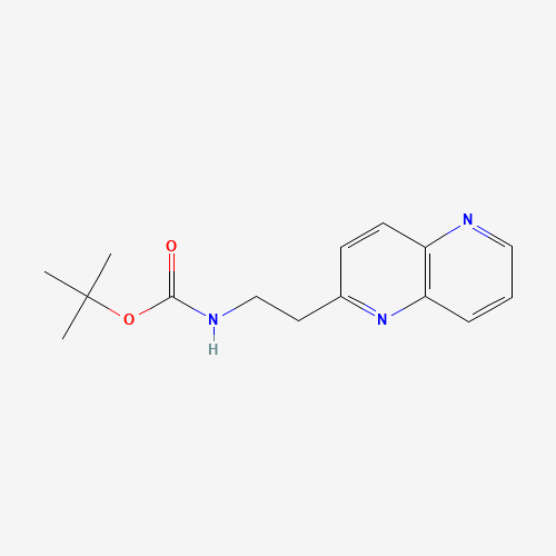 tert-butyl N-[2-(1,5-naphthyridin-2-yl)ethyl]carbamate (CAS: 1374105-80-2) - Related Chemical Product