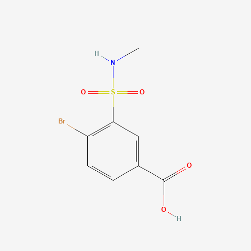 4-bromo-3-(methylsulfamoyl)benzoic acid (CAS: 716358-64-4) - Related Chemical Product
