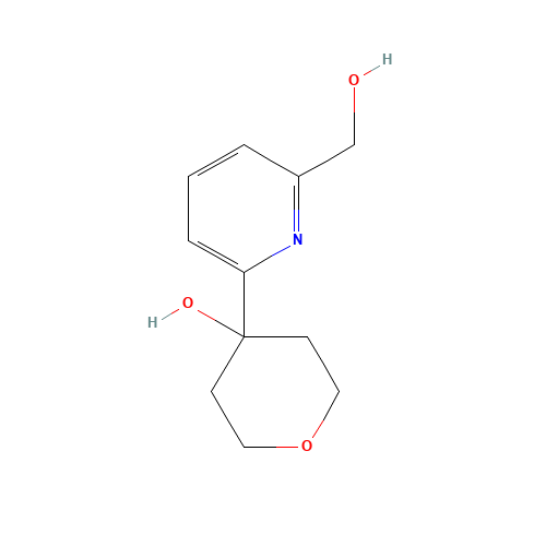 4-[6-(hydroxymethyl)pyridin-2-yl]oxan-4-ol (CAS: 153635-21-3) - Related Chemical Product