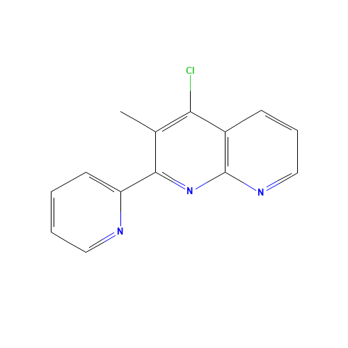 4-chloro-3-methyl-2-pyridin-2-yl-1,8-naphthyridine (CAS: 1259444-71-7) - Related Chemical Product