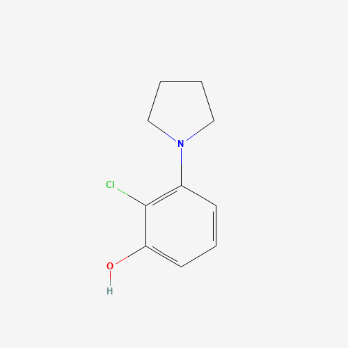 2-chloro-3-pyrrolidin-1-ylphenol (CAS: 925233-08-5) - Related Chemical Product