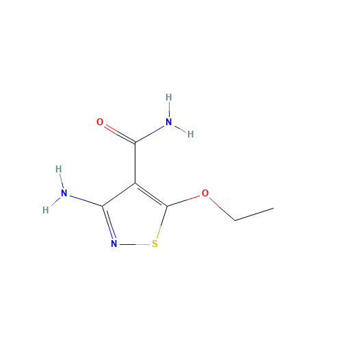 3-amino-5-ethoxy-1,2-thiazole-4-carboxamide (CAS: 37086-73-0) - Related Chemical Product