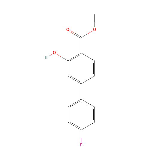 methyl 4-(4-fluorophenyl)-2-hydroxybenzoate (CAS: 873784-26-0) - Related Chemical Product