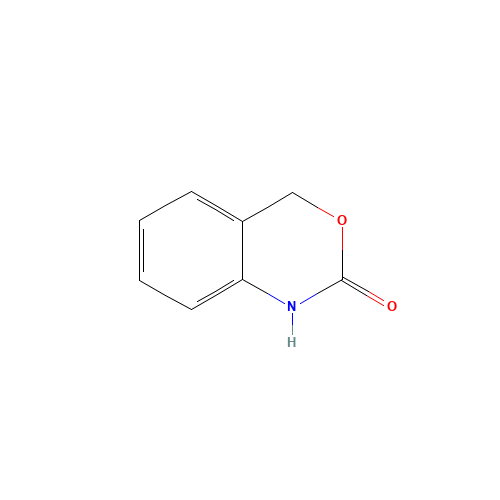 1,4-dihydro-3,1-benzoxazin-2-one (CAS: 13213-88-2) - Chemical Structure and Molecular Formula 