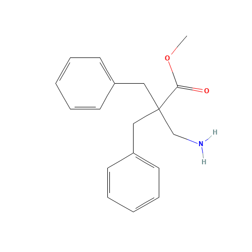 methyl 2-(aminomethyl)-2-benzyl-3-phenylpropanoate (CAS: 125469-89-8) - Related Chemical Product
