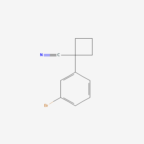 1-(3-bromophenyl)cyclobutane-1-carbonitrile (CAS: 29786-38-7) - Related Chemical Product