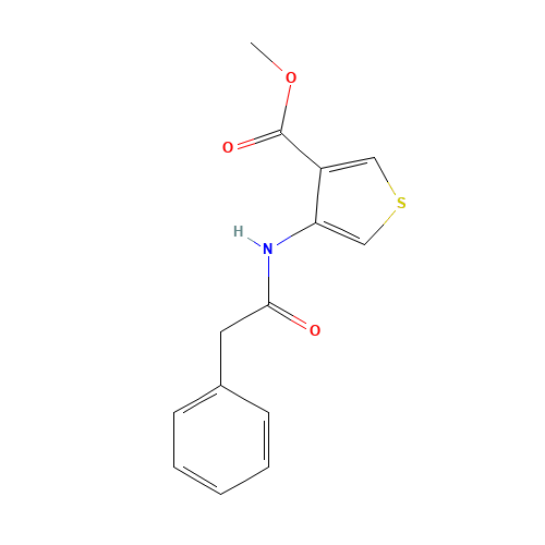 methyl 4-[(2-phenylacetyl)amino]thiophene-3-carboxylate (CAS: 877313-00-3) - Related Chemical Product