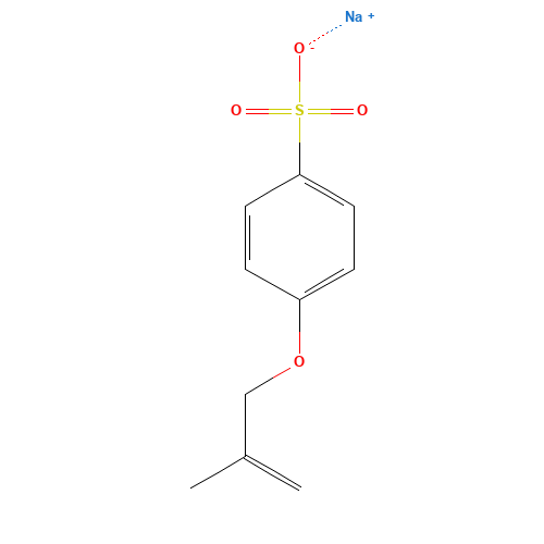 sodium;4-(2-methylprop-2-enoxy)benzenesulfonate (CAS: 1208-67-9) - Related Chemical Product
