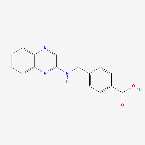 4-[(quinoxalin-2-ylamino)methyl]benzoic acid (CAS: 361389-95-9) - Related Chemical Product
