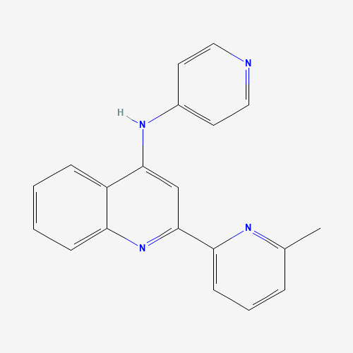 2-(6-methylpyridin-2-yl)-N-pyridin-4-ylquinolin-4-amine (CAS: 733807-08-4) - Related Chemical Product