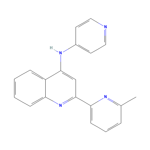 2-(6-methylpyridin-2-yl)-N-pyridin-4-ylquinolin-4-amine (CAS: 733807-08-4) - Related Chemical Product